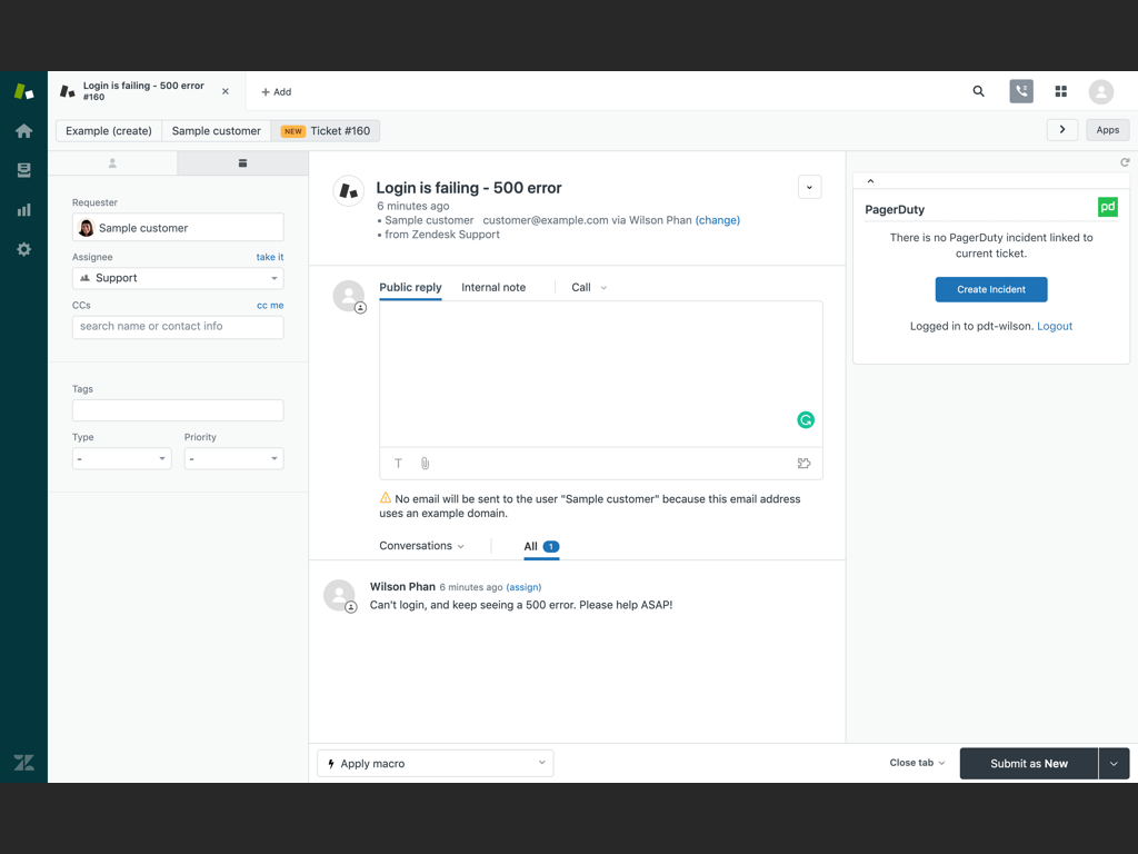 PagerDuty (EU) primary marketing image — IT and HR app on the Zendesk Marketplace